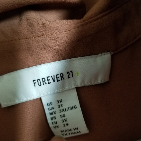 Forever21 3X blouse - Picture 3 of 4